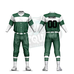 Servicios OEM, Precio Accesible, Uniforme Deportivo Juvenil 2025, Tela Transpirable, Jersey de Béisbol Sublimado Personalizado para Hombre - Product Image 4