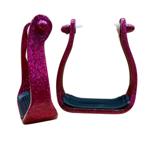 Estribos Angulares de Aluminio con Diseño Grabado, Modelo ECI-AAWS26-0016 de Euro Cavall Industries - Product Image 1