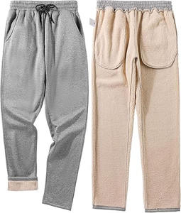 กางเกงขายาวผู้ชายคุณภาพสูง มีกระเป๋าข้าง เอวผูกเชือก/กางเกงวอร์มทรงเข้ารูปสำหรับออกกำลังกาย กางเกงสตรีทแฟชั่น  โพสต์โดย Dress Sports - Product Image 6