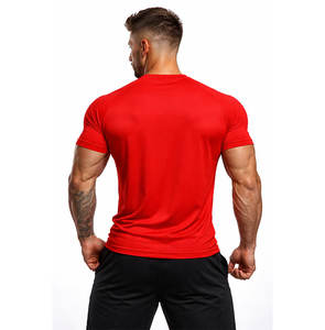 T-shirt de sport pour hommes, motif « No Pain No Gain », respirant, pour l'entraînement, la musculation, les vêtements de sport - Product Image 4