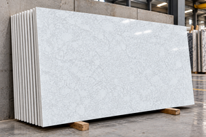 Comptoirs en quartz poli gris Afyon de haute qualité pour grossistes – Plans de travail personnalisés pour salles de bain et îlots de cuisine – Dalles finition premium - Product Image 4