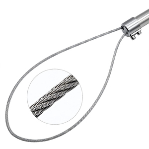 Optitech Healthcare PS-7417 Herramienta Manual Plateada para Captura de Cerdos con Gancho y Cuerda, Certificación CE, 11 Posiciones de Mandíbula, Grado Quirúrgico para Uso en Granjas - Product Image 3