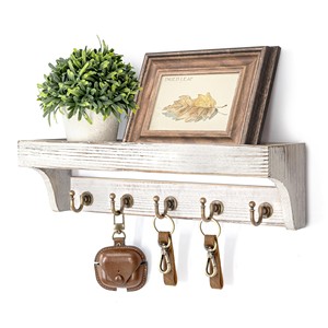 Pine <b>Wood</b> wooden key holders and wall hooks OEM Custom Wholesale | Aqdus Saleem India - Product Image 1