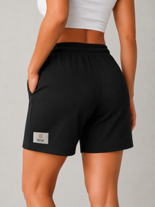 Shorts Deportivos de Verano para Mujer, 100% Algodón, Bordados, con Botones, Alta Calidad, Transpirables, Estilo Vintage, Servicio Personalizado OEM ODM - Product Image 3