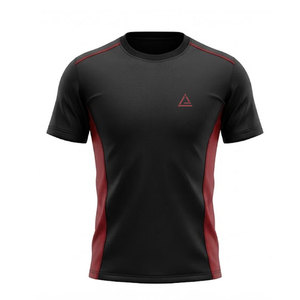 T-shirts ajustés modernes pour hommes, manches courtes, tissu extensible, col rond, vêtements de fitness, course à pied, entraînement, vêtements décontractés - Product Image 1