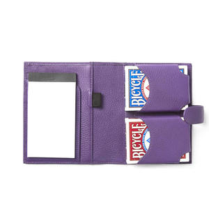 Étui en cuir pour cartes à jouer, vente en ligne, support de rangement en cuir pour cartes de jeu, boîte à poker 2 jeux pour cartes Pokémon et Tarot - Product Image 3