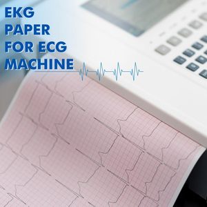 กระดาษ EKG สำหรับเครื่อง ECG กระดาษบันทึกการตรวจคลื่นไฟฟ้าหัวใจ วัสดุสิ้นเปลืองทางการแพทย์สำหรับการวินิจฉัย - Product Image 5