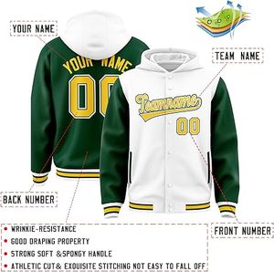 Veste d'hiver confortable pour homme, style Letterman, col montant, logo frontal, coupe-vent, haute qualité, écologique, séchage rapide, respirante - Product Image 4