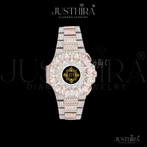 Most Selling Waterproof Moissanite Diamond Watch for Men Luxury <b>Wristwatch</b> with Durable Construction Available At Best Price - Product Image 2
