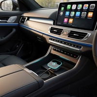 Sudex EC14 CarPlay Adaptörü Android Auto Akıllı Araç Multimedya Yükseltme OEM Kablolu USB-C Tak Çalıştır Bluetooth 5.2 WiFi Evrensel Uyumlu