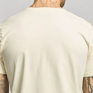 T-shirts personnalisés brodés pour hommes, en coton délavé, coupe oversize, avec impression en relief, style vintage décontracté et lourd - Product Image 6