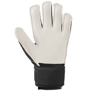Football Goalkeeper Gloves Black Green PU Leather Full Finger Non Slip Breathable Adjustable Wrist <b>Strap</b> Unisex - Product Image 5