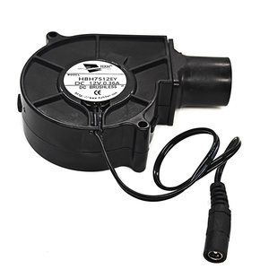 Áp lực cao Turbo Blower cho bếp gỗ BBQ nướng Lò sưởi điện 100V- DC hiện tại 75x75x30mm cao nhựa OEM tùy chỉnh - Product Image 4