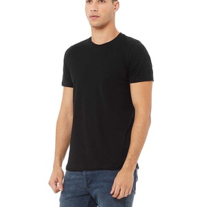 Camisetas al por mayor para hombre con cuello redondo, proveedor de camisetas de algodón con logo personalizado, camisetas de cuello redondo para hombre - Product Image 2