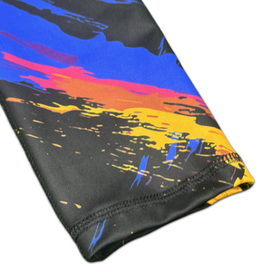Leggings imprimés pleine longueur pour hommes avec taille élastique, séchage rapide, en Spandex et Polyester, pantalon de sport - Product Image 4