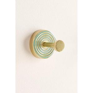 Crochet mural en laiton doré, patère simple, style classique, crochet métallique antirouille pour vêtements, installation murale, décoration intérieure - Product Image 5