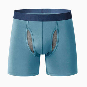 Kivotech - Calzoncillos Boxer Largos Deportivos de Tiro Medio, Transpirables, Clásicos y Cómodos, de Malla, para Hombre, de Alta Calidad - Product Image 2