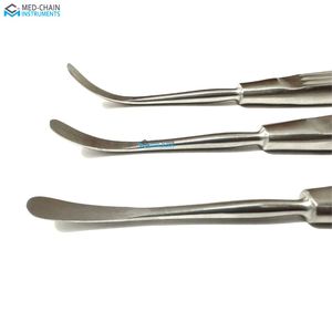 Ensemble d'instruments de chirurgie plastique Daniel Gubisch Rib Harvest, 12 pièces, rhinoplastie, acier inoxydable, kit d'instruments médicaux réutilisables - Product Image 3