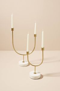 Deluxe Quality Golden Metal Taper Candle Holder Fantastic Design for Christmas <b>Easter</b> Table <b>Ornament</b> for Hotels Home Accessories - Product Image 6