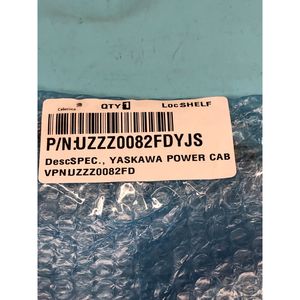 Yaskawa UZZZ0082FD SPEC. <b>Power</b> <b>Cable</b>, 166582 - Trusted Global Legacy Semiconductor Equipment and Parts at - Product Image 3