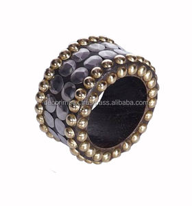 Ring Look Luxury <b>napkin</b> ring stocked <b>napkin</b> rings Wedding and <b>party</b> table decoration Handmade designer <b>napkin</b> hold - Product Image 5