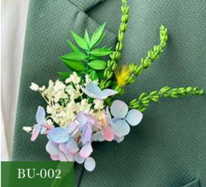 <b>Artificial</b> <b>Flower</b> Boutonniere Floral Lapel Pin Silk Floral Corsage for Wedding Ceremony Event Decoration - Product Image 3