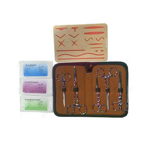 Reusable Suturing Practice Kit Suture Pad Tool Nursing Anatomy Biology for Medical Students Medical Students Suture Training - Product Image 1