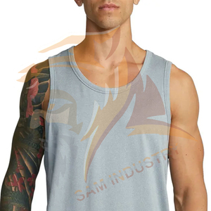 Ropa Deportiva y para Actividades Físicas, Camiseta sin Mangas para Hombre, Precio Razonable, OEM, Gran Venta, Último Diseño, Camiseta sin Mangas para Hombre para Entrenamiento en el Gimnasio - Product Image 4