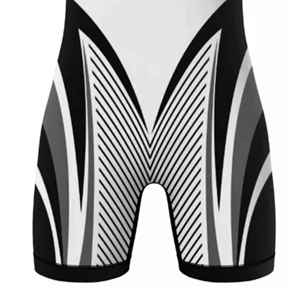 Combinaison de lutte unisexe en tissu extensible, coupe courte, impression par sublimation, respirante, tissu écologique - Product Image 4