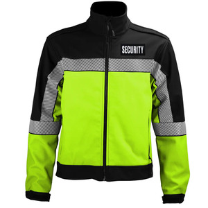 Mens ANSI Class 2 Reflective Safety Jacket with Customized Logo Durable Protective Garment for Daily Outdoor Work Activities - Product Image 5