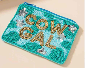 Premium Genuine High Quality Hand Beaded Customized Unisex Zipper Eco-Friendly Coins Wallet Best Selling Promotional Gift - Product Image 1