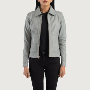 Wholesale Women’s New Fashion Genuine Leather Outerwear Custom High Quality Stylish Jacket <b>for</b> Modern Women - Product Image 4