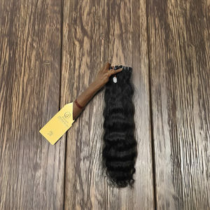 Venta al por mayor de mechones de pelo indio crudo de proveedor indio, pelo Remy indio crudo al por mayor, pelo indio crudo alineado con cutícula proveedor - Product Image 1