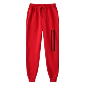 Pantalons de jogging pour hommes, pantalons de survêtement confortables en coton molletonné de haute qualité avec cordon de serrage, pantalons de survêtement personnalisés - Product Image 2