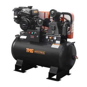 Compressore d'aria a 2 stadi da 60 galloni montato su camion, fuori produzione e sostituito da TMG GAC65 per compressori pneumatici - Product Image 1