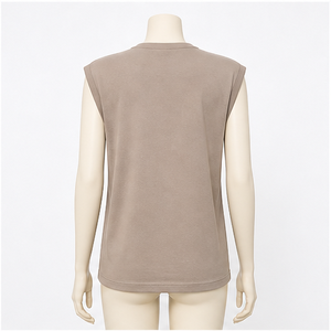 เสื้อยืดผ้าฝ้ายแขนสั้นทรงหลวมสำหรับผู้หญิงสำหรับฤดูร้อน - Product Image 3