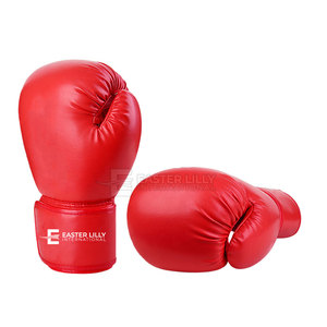 Guantes de Boxeo de Piel para Entrenamiento y Competición, Guantes de Boxeo Juveniles de Alta Calidad - Product Image 2
