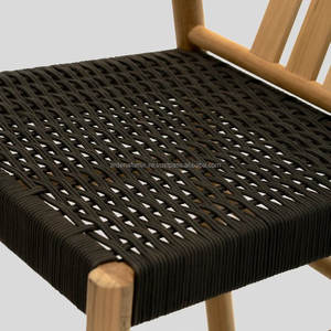 Ensemble de table à manger rectangulaire contemporaine en bois de teck 8 places pour restaurants cafés hôtels et cafés-tailles personnalisées couleurs - Product Image 5