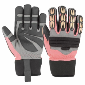 ถุงมือทำงานหนังสังเคราะห์แบบหนาพิเศษ Amara พร้อมแผ่น TPR เสริมความแข็งแรง ทนต่อการเสียดสี ทนความร้อน ป้องกันการสั่นสะเทือน ถุงมือนิรภัย - Product Image 2