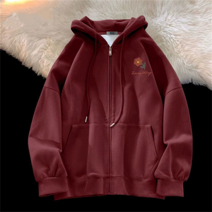 Women <b>Hoodies</b> Spring And Autumn <b>Thin</b> Collection Fashion Trends Versatile Casual Lazy Wind 2026 New Cute Girl Latest Design - Product Image 4