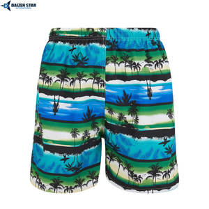 Shorts de bain pour hommes en gros – Taille élastique, doublure en maille, séchage rapide, légers, écologiques, respirants, pour la plage - Product Image 4