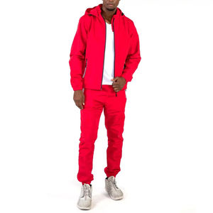 Conjunto Deportivo Impermeable y Cortavientos de Poliéster/Algodón, Diseño Personalizado a Precio de Fábrica, Ropa Casual de Alta Calidad con Cierre - Product Image 5