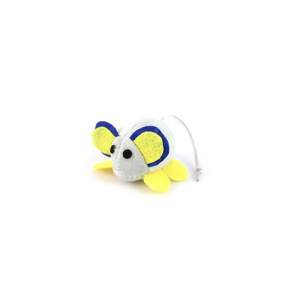 Jouet pour chat Yommy, souris en peluche de 6 cm avec ficelle pour s'amuser - Product Image 2