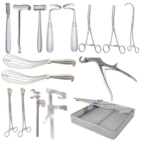 Ensemble d'instruments professionnels pour la chirurgie mammaire, destiné aux procédures d'augmentation, de réduction et de mastectomie - Product Image 6