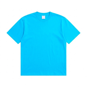 T-shirt Homme Rétro Respirant en Lin Lourd à Manches Courtes, Style Tendance 2026, Logo Personnalisé, Idéal Quotidien et Sport - Product Image 1