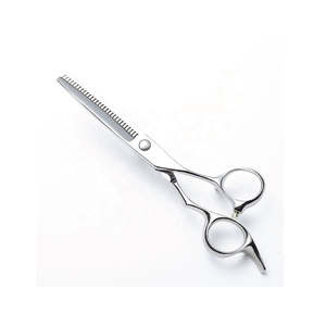 Tijeras de Peluquería Profesionales Eléctricas de Acero Inoxidable para Adelgazar el Cabello con Tornillo de Ajuste de Precisión para Uso Hospitalario - Product Image 3