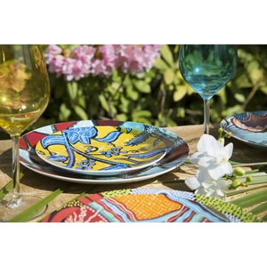 Set di 6 bicchieri da vino multicolori Excelsa da 50 cl, set per servire bevande - Product Image 2