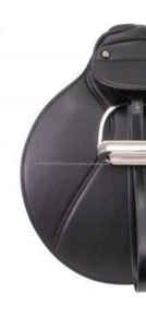 Silla de Montar de Contacto Cercano de Cuero Genuino de Lujo para Doma Clásica |   Silla de Montar Inglesa Premium para Doma Clásica |   Logotipo Personalizado OEM Negro - Product Image 3