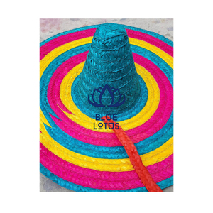 Sombrero de Paja Mexicano DISPONIBLE para Proveedores de Decoración para Fiestas, Tiendas de Disfraces, Organizadores de Eventos y Compradores Mayoristas Internacionales - Product Image 1