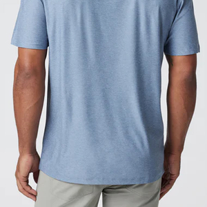 Casual Men Collared T Shirt With Custom Logo Print, Premium Men Turn <b>Down</b> Collar Tee With Embroidered Logo Solid Color Designing - Product Image 5